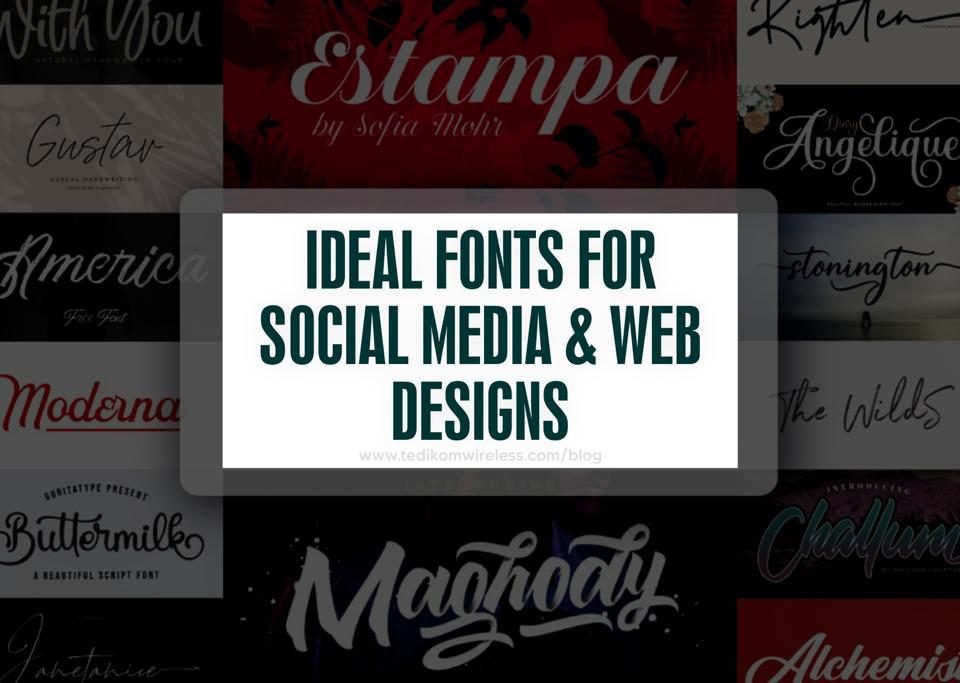 ideal fonts